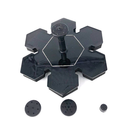 Creative Outdoor New Solar Fountain Ice Flower Shaped Solar Fountain Ice Snow Fountain