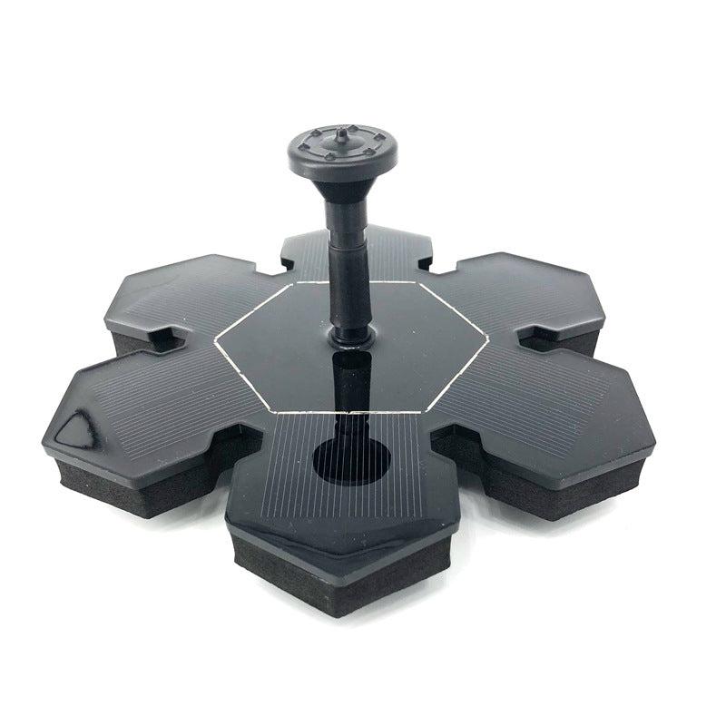 Creative Outdoor New Solar Fountain Ice Flower Shaped Solar Fountain Ice Snow Fountain
