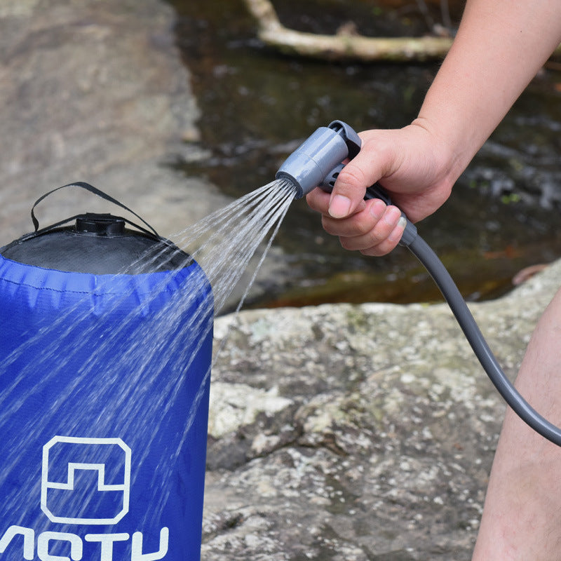 Portable shower bag
