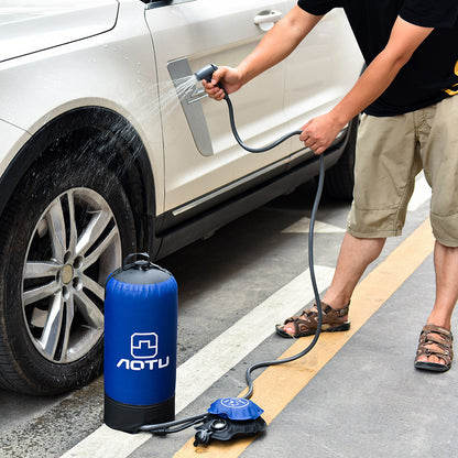 Portable shower bag