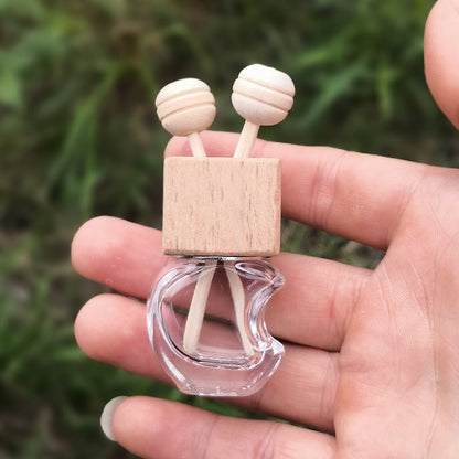 Creative Air Outlet Perfume Clip Car Perfume Bottle Empty Bottle Glass Bottle Car Perfume Bottle Clip