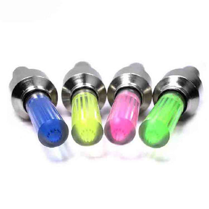 Bicycle Valve Lamp Monochrome Valve Lamp Car Tire Lamp Hot Wheels