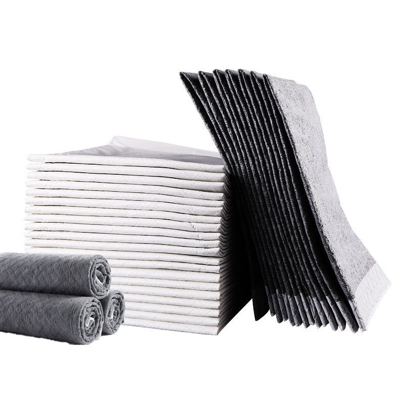 Pet Diapers Bamboo Charcoal Pads Deodorant Thickening Diapers Dog Supplies Toilet Dog Diaper Pads