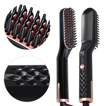 Amazon New Multifunctional Men's Personal Care Straight Hair Comb Hair Style Comb Beard Styling Comb