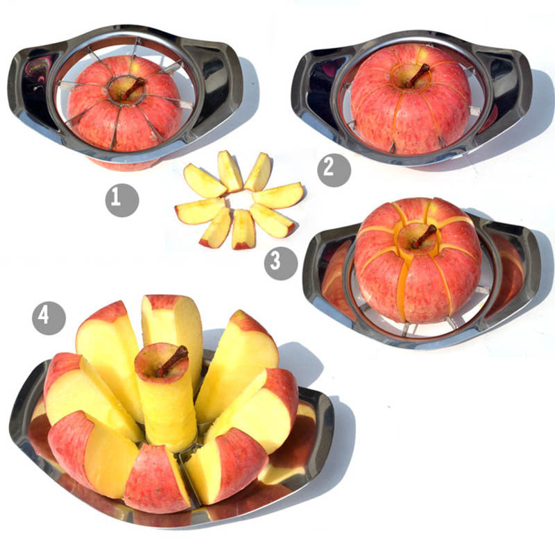 Stainless Steel Apple Cutting Creative Apple Cutting Fruit Cutting Large Fruit Cutting