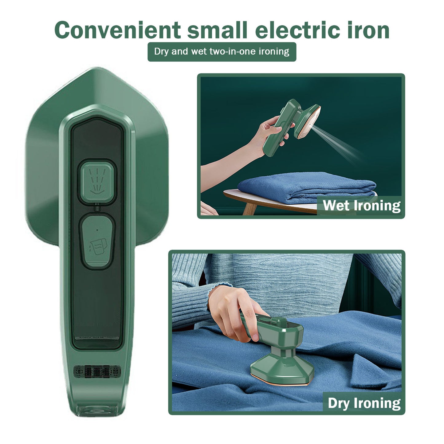 Handheld Portable Garment Ironing Household Small Electric Iron Travel Ironing Machine Mini Small Iron
