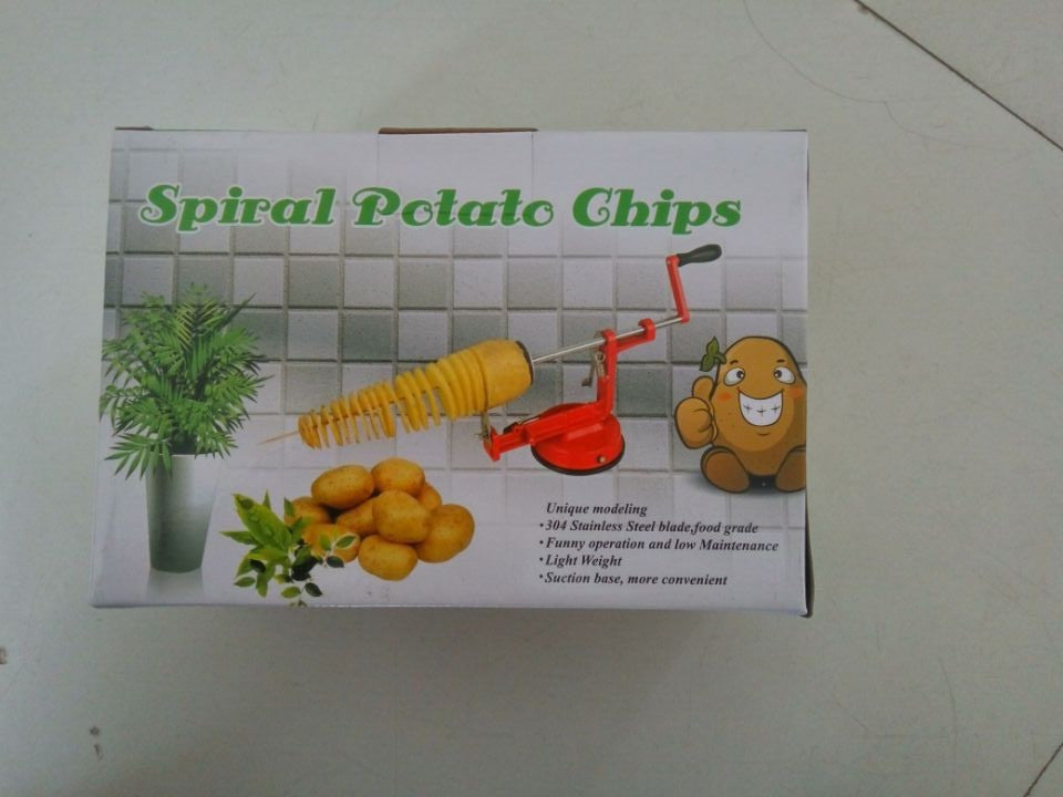 Amazon Potato Chip Machine Slicer Spiral Potato Potato Slicer Stretch Pull Flower Potato Chip Machine