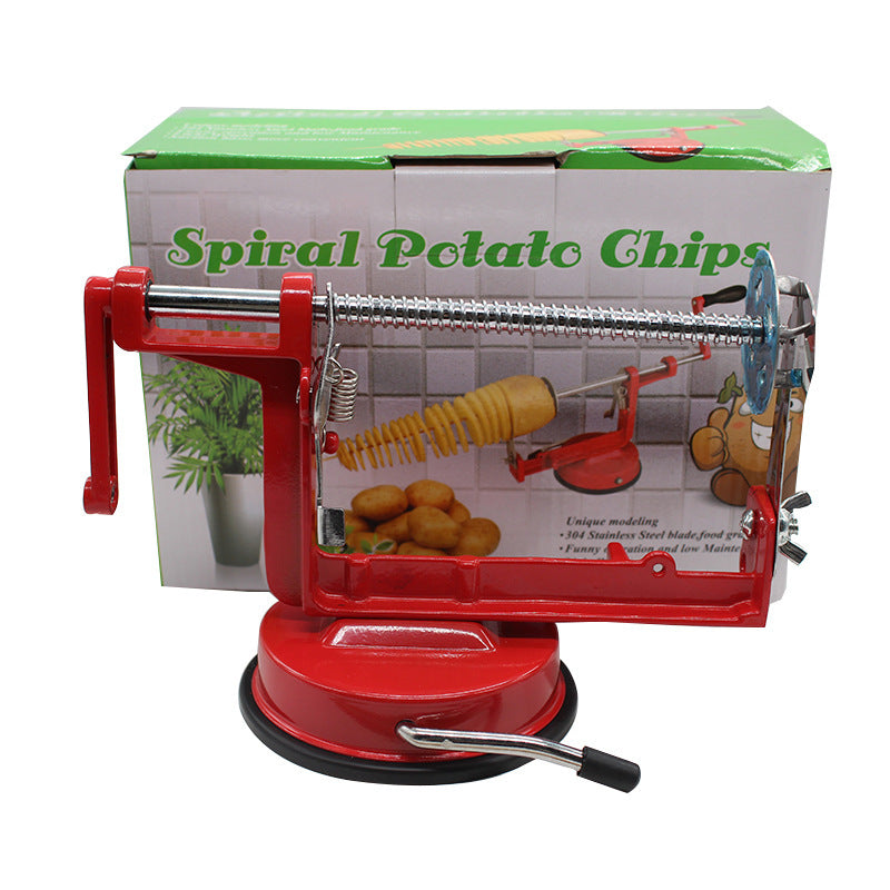 Amazon Potato Chip Machine Slicer Spiral Potato Potato Slicer Stretch Pull Flower Potato Chip Machine