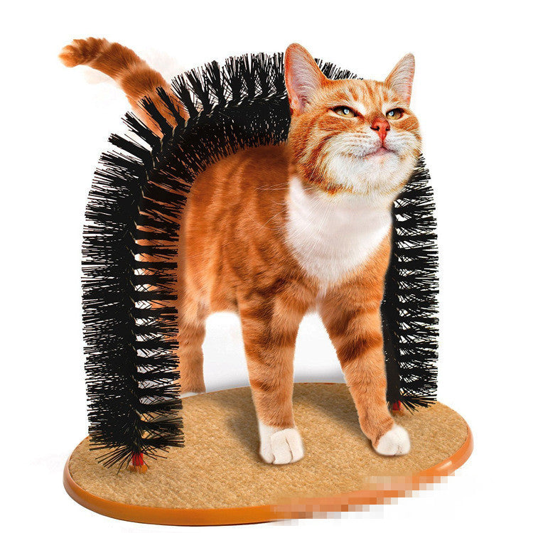 Cat Bristles Brush Scratching Device Cat Scratching Cat Toys Pet Supplies Dog Arch Thick