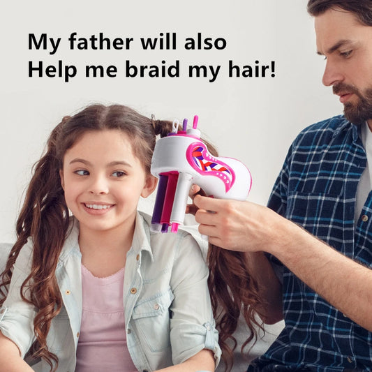 Girl Automatic Hair Braider Electric DIY Hair Weave Machine Twist Knitting Roll Twisted Braiding Hair Styling Tools Girl Gift|Beauty &amp;amp;amp;amp;amp;amp;amp;amp;amp; Fashion Toys|