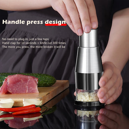 Manual Onion Chopper Garlic Crusher Pressing Handheld Food Chopper Slicer Dicer Mixer Kitchen Vegetable Slicer Peeler Tools| |   - AliExpress