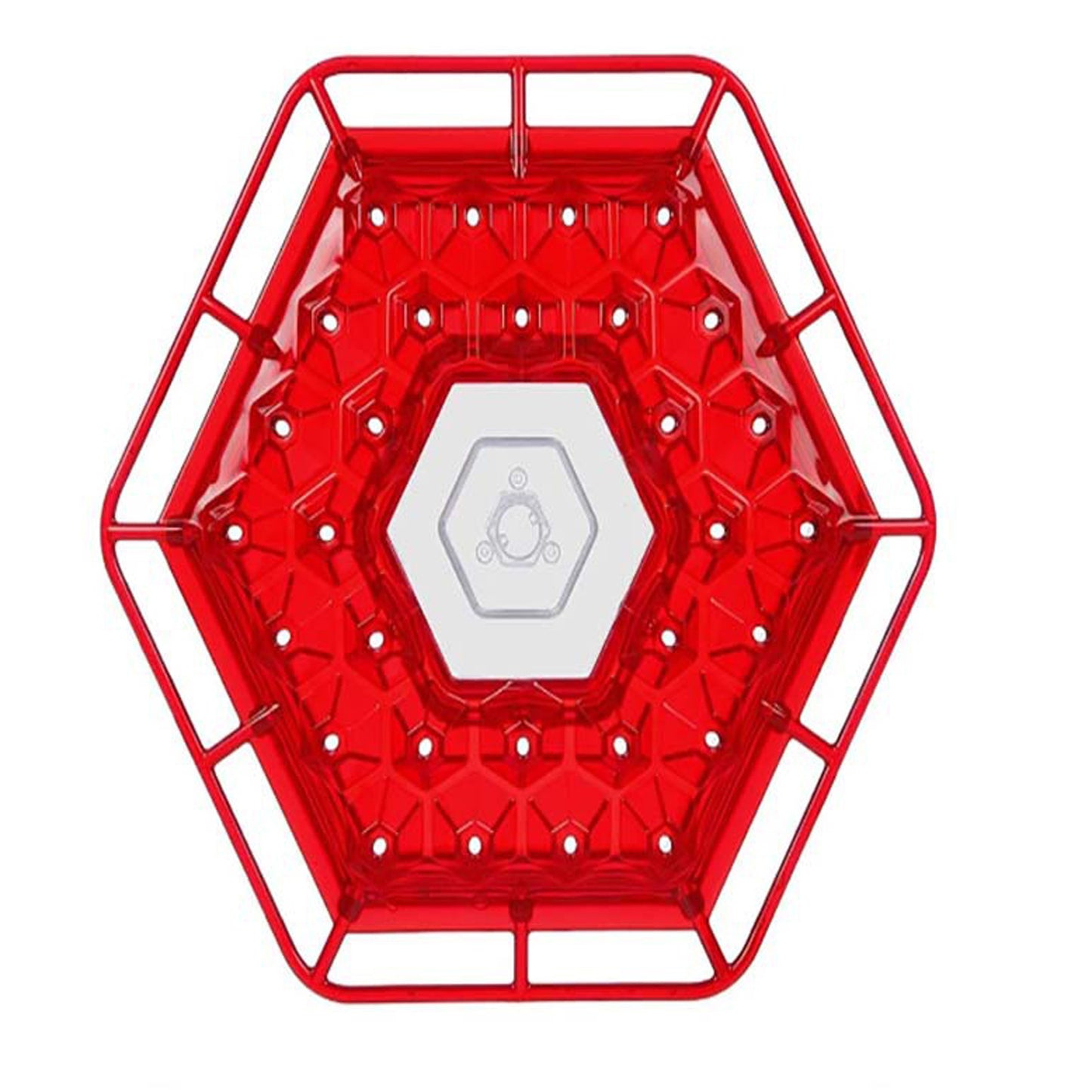 Hummingbird Feeder Flower Bird Feeder Hanging Bird Feeder Hexagon Red Bird Feeder