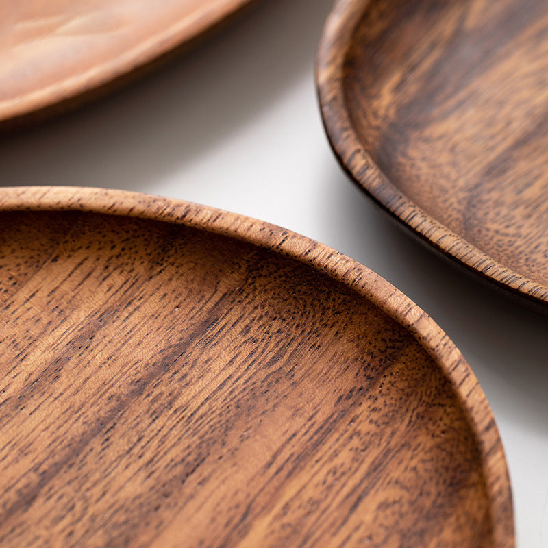 Walnut Wood Tray Solid Wood Plate
