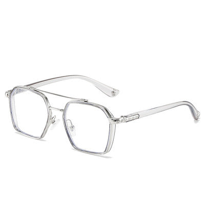 Fashion Anti-blue Light Plain Glasses Men's And Women's