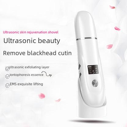 Face Care Blackhead Shovel Blackhead Removal Instrument Corneous Dead Skin Deep Cleaning Shovel Machine Ultrasonic Pore Scrubber