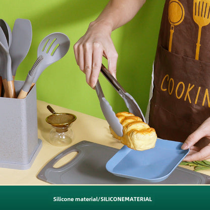 Silicone Spatula Soup Spoon 19 Piece Set Non-stick Silicone Spatula Food Grade Silicone Kitchenware Cutter Suit Wholesale
