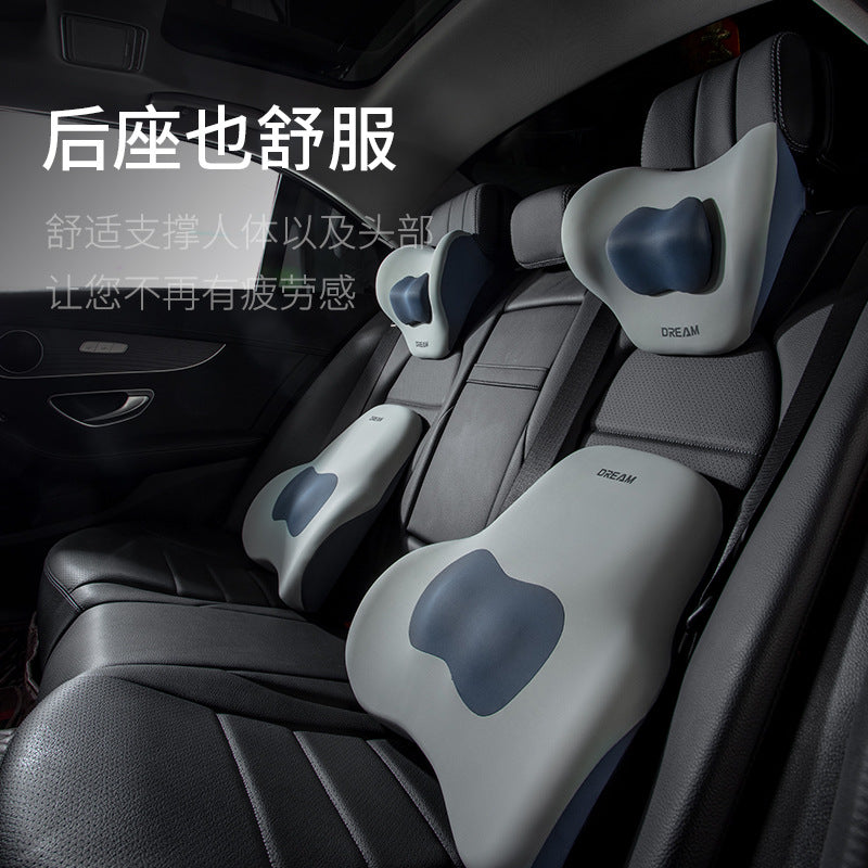 Car Headrest Car Car Seat Memory Foam Neck Pillow Neck Waist Cushion