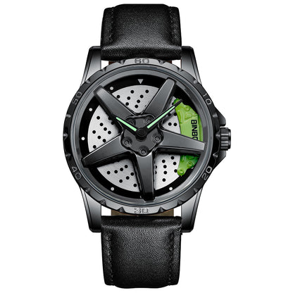 Locomotive Car Wheel Men&amp;#039;s Watch