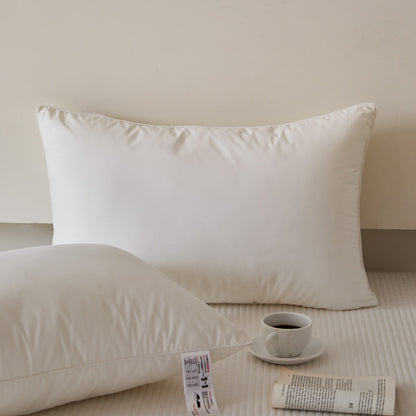 Five-star Hotel Pillow New Cotton Single Pillow Pillow Core Non-collapse Pure Cotton Home Dormitory Pillow Wholesale