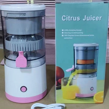 Large-caliber Raw Juice Machine Portable Multi-function Juicer Household Juice Residue Separation Automatic Orange Squeezer Cross-border