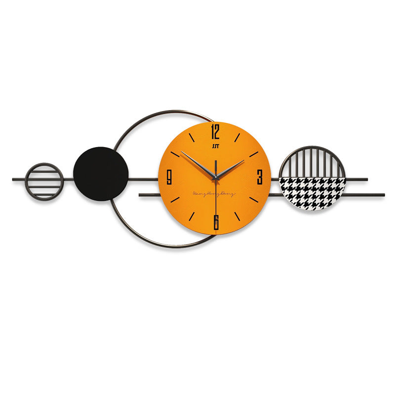 Wall Clock Sofa Background Wall Pendant Restaurant Wall Painting Atmospheric Wall Clock Living Room Decoration Clock Watch