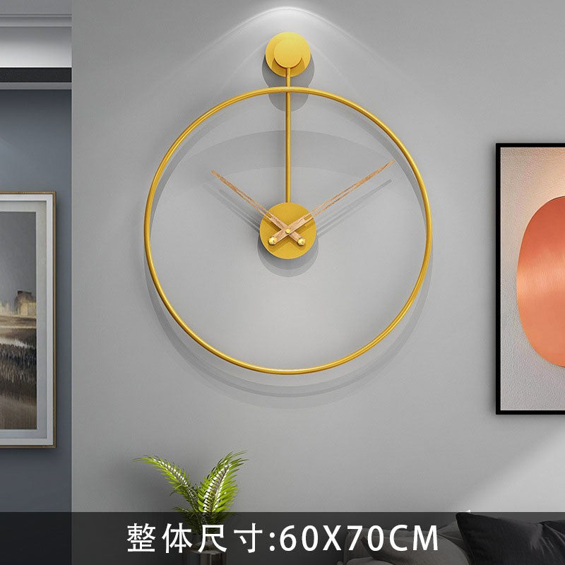 Creative Wall Clock Living Room Entrance Background Decorative Clock Wall Hanging Home Modern Minimalist Art Clock