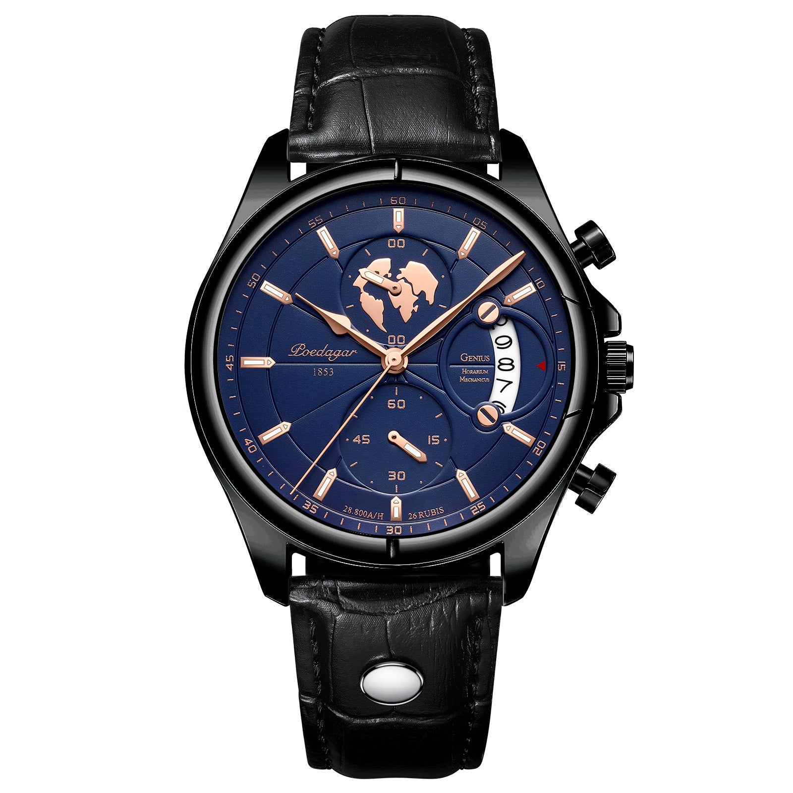 Swiss Brand Waterproof Multi-function Luminous Men's Watch Fashion Watch Male