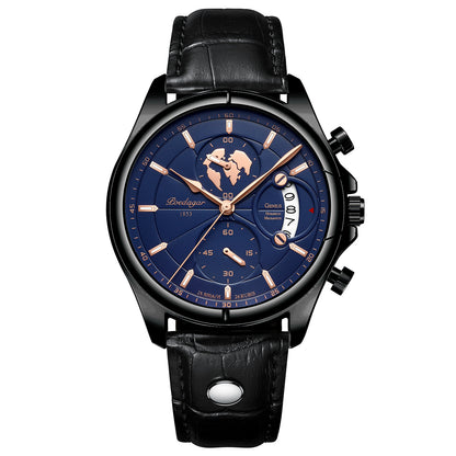 Swiss Brand Waterproof Multi-function Luminous Men's Watch Fashion Watch Male