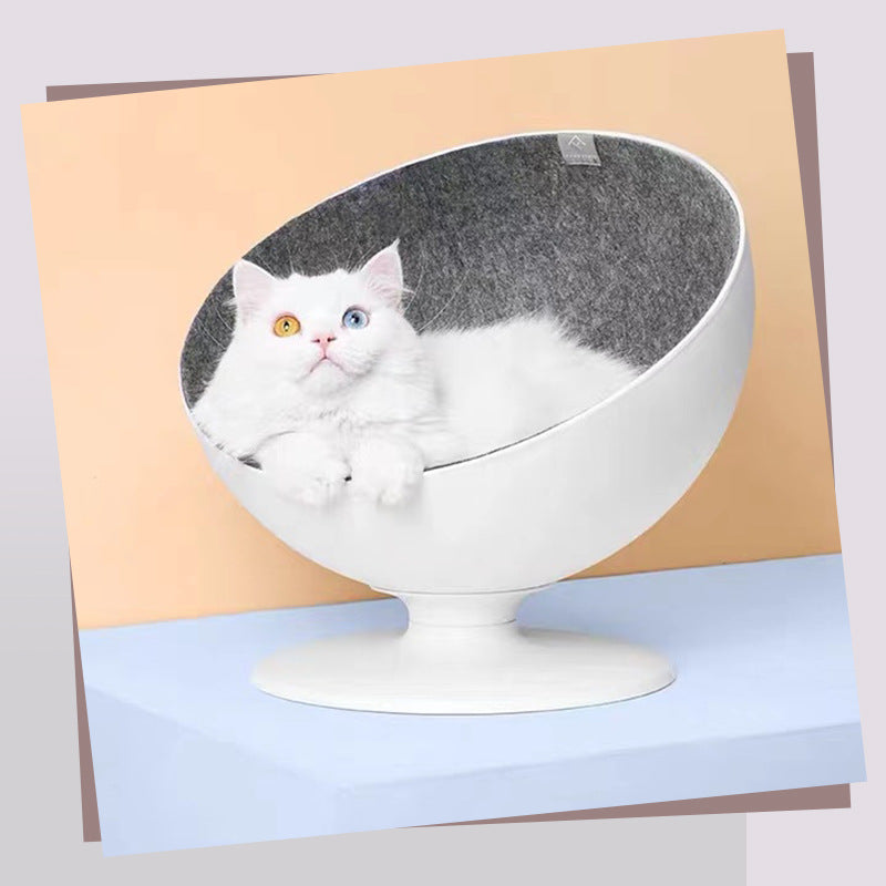 Tail Life Cat Boss Cat Litter Rotatable Cat Litter Hammock Four Seasons Cat Litter Summer Cool Cat Bed Rotatable Litter