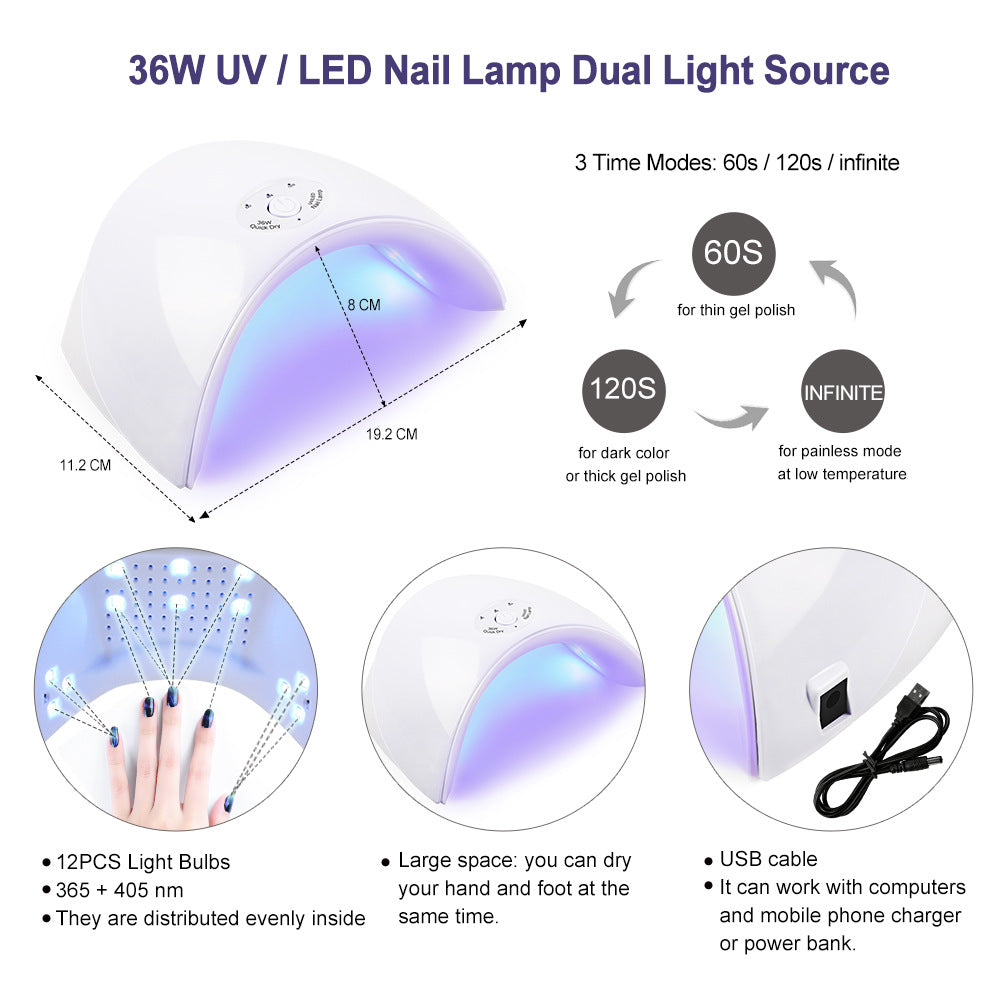 Nail Lamp Nail Care Decoration Tool
