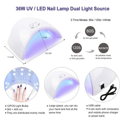Nail Lamp Nail Care Decoration Tool