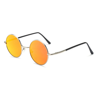 AC+Metal Round Sunglasses