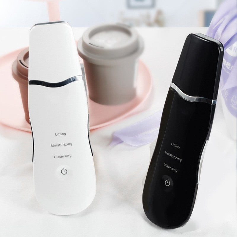 Acne Pore Cleaning Beauty Instrument For Exfoliating Dead Skin And Blackhead Horny Peeling Machine Household Face EMS Ultrasonic Lead-in Instrument