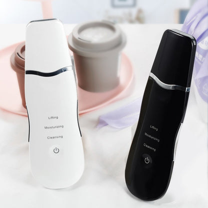 Acne Pore Cleaning Beauty Instrument For Exfoliating Dead Skin And Blackhead Horny Peeling Machine Household Face EMS Ultrasonic Lead-in Instrument