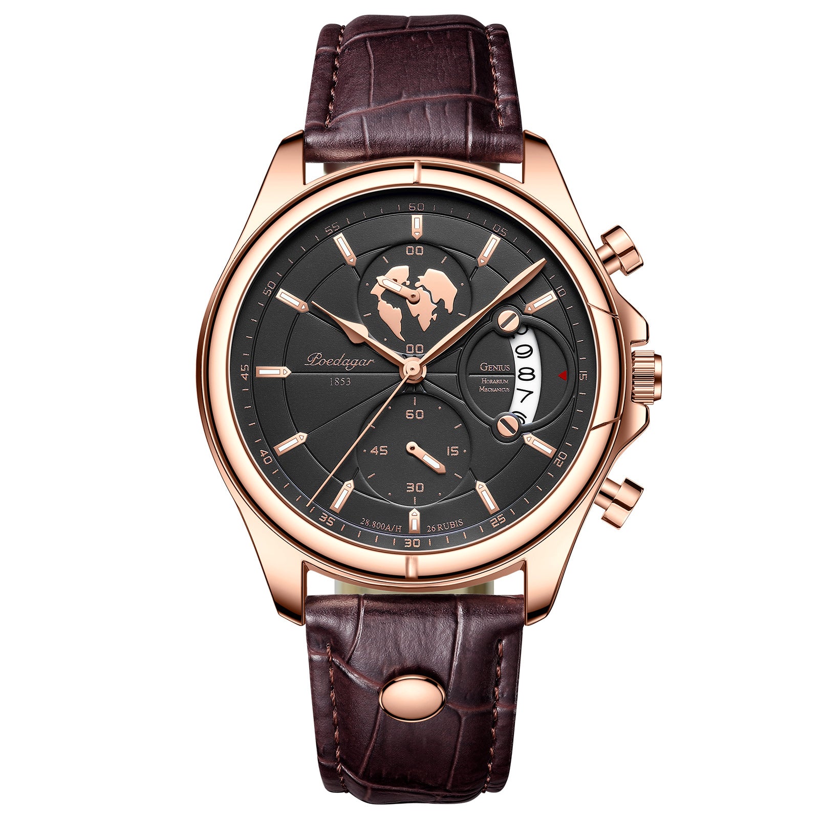 Swiss Brand Waterproof Multi-function Luminous Men's Watch Fashion Watch Male