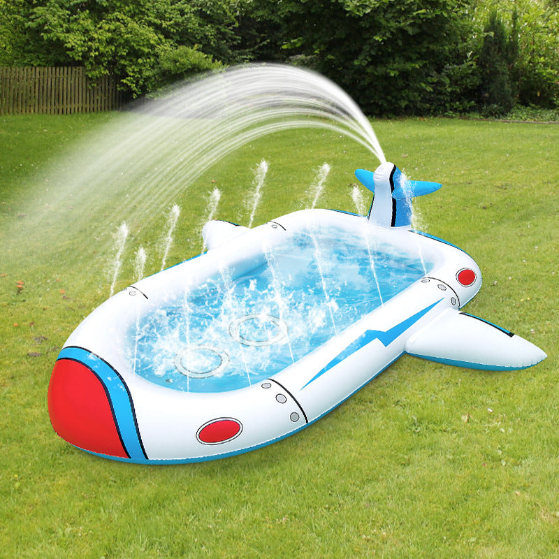 Amazon Kids Outdoor Spout Pool PVC Inflatable Toys Wading Pool Garden Lawn Swimming Pool