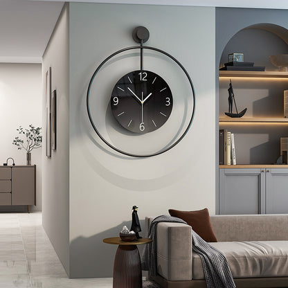 Creative Wall Clock Living Room Entrance Background Decorative Clock Wall Hanging Home Modern Minimalist Art Clock