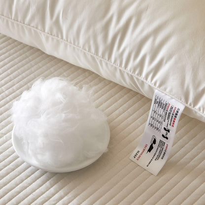Five-star Hotel Pillow New Cotton Single Pillow Pillow Core Non-collapse Pure Cotton Home Dormitory Pillow Wholesale