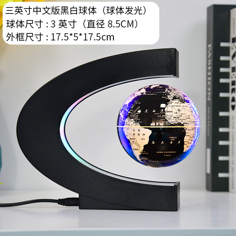 Magnetic Levitation Globe Novelty Desktop Home Office Creative Gift Ornament