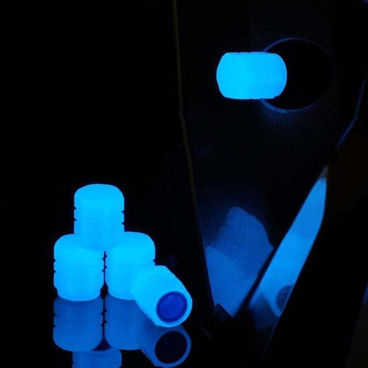 Car Tire Valve Cover Universal Car Valve Cap Luminous Valve Core