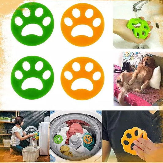 PET HAIR REMOVER Pet Sticker Washing Machine Fur Zapper Hair Removal Water Wash Rolling Clothes