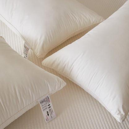 Five-star Hotel Pillow New Cotton Single Pillow Pillow Core Non-collapse Pure Cotton Home Dormitory Pillow Wholesale