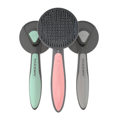 Self-cleaning Comb Dog Cat Hair Cleaning Comb Remover Brush Pet Supplies Wholesale