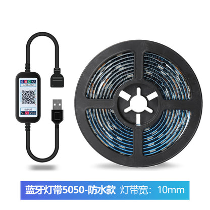 Bluetooth Music App TV Background Light Strip USB Waterproof Led Light Strip