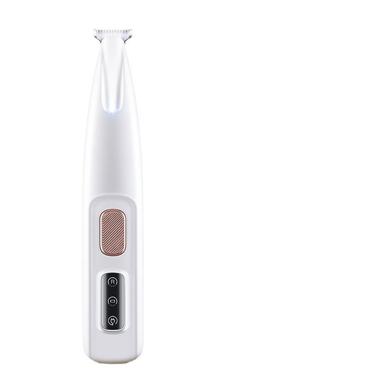 Waterproof LED Light Dog And Cat Foot Shaver Pet Shaving Sole Hair Rechargeable Electric Clipper With Light Dog Hair Trimming
