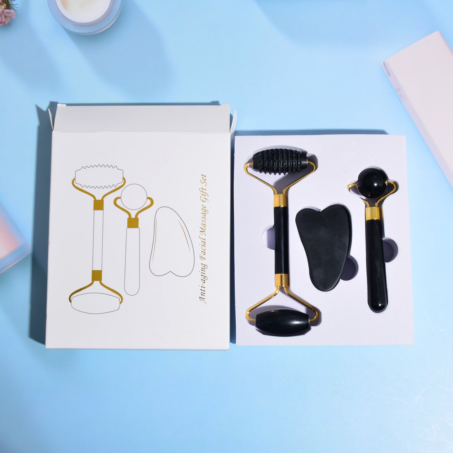 Face Roller Massager 3 Sets
