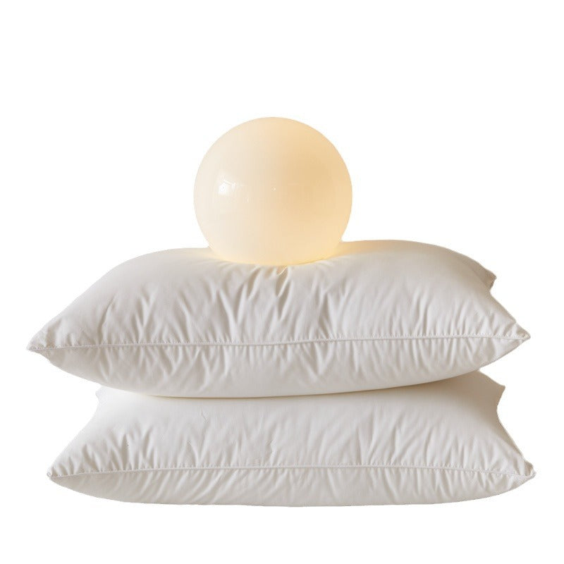 Five-star Hotel Pillow New Cotton Single Pillow Pillow Core Non-collapse Pure Cotton Home Dormitory Pillow Wholesale