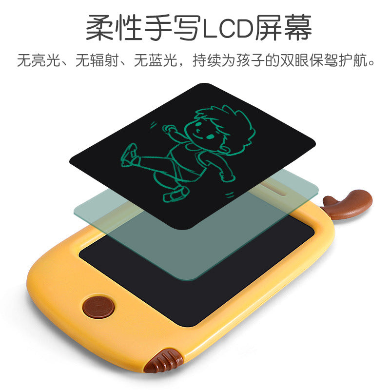 Children&amp;#039;s LCD Drawing Board Smart Graffiti Drawing Writing Board 4.4incheslcd Drawing Board Wholesale Children&amp;#039;s Deer Drawing Board