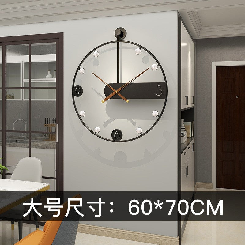 Creative Wall Clock Living Room Entrance Background Decorative Clock Wall Hanging Home Modern Minimalist Art Clock
