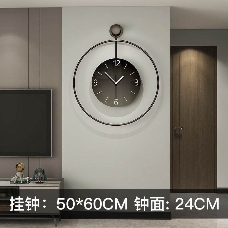 Creative Wall Clock Living Room Entrance Background Decorative Clock Wall Hanging Home Modern Minimalist Art Clock